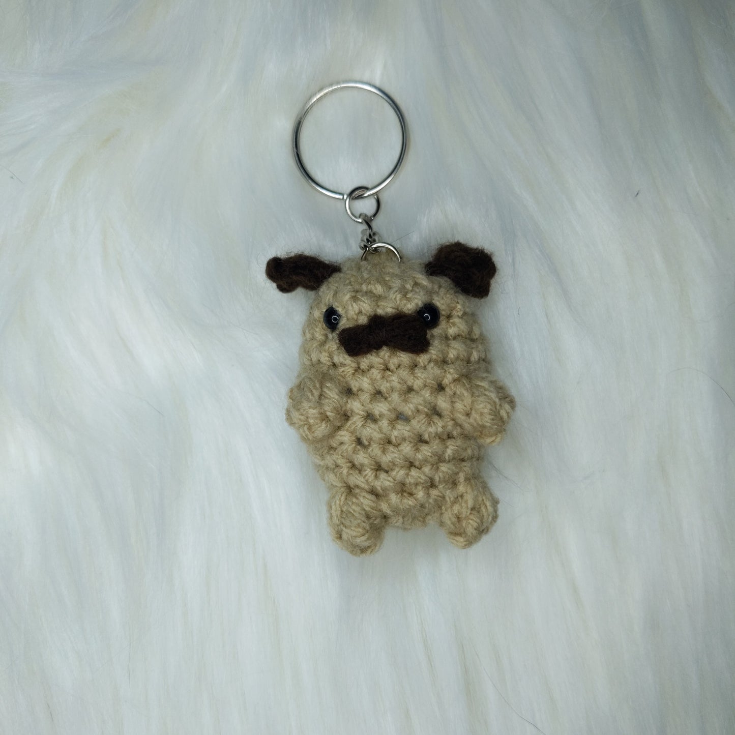 Pug Keychain