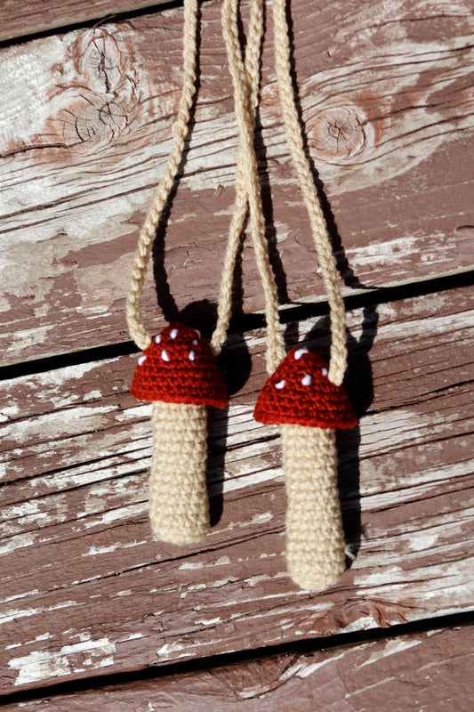 Mushroom Necklace