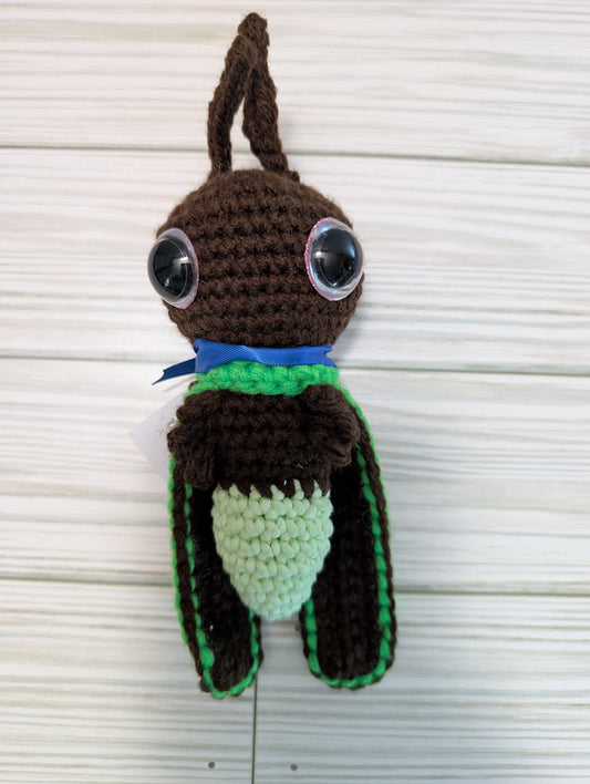 Firefly with glow-in-the-dark booty